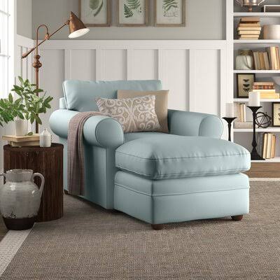 Canvas Spa Velvet Chaise Longue with Double Armrests F888