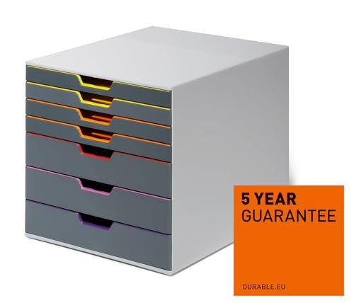 Gray 10 Drawer Desktop Drawer Set Q13956