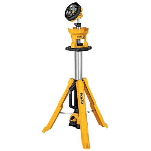 20V MAX Cordless LED Work Light and Tripod Base Kit with Battery and Charger T592