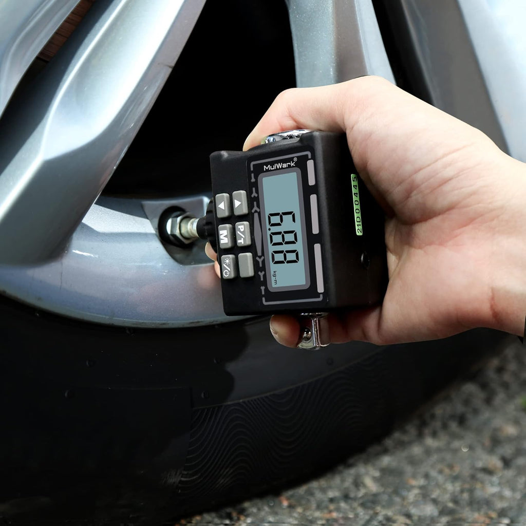 1/2" Digital Torque Adapter Converter with Tire Pressure Gauge, Pack of 2 K126