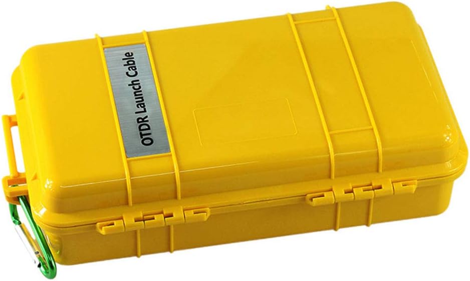 Fiber Optic OTDR Launch Cable Box G652D Singlemode 9/125 SC/APC-SC/APC Connector (2000M) P79581