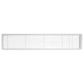 Solid Aluminum Fixed Bar Supply/Return Air Vent Grille Y3899