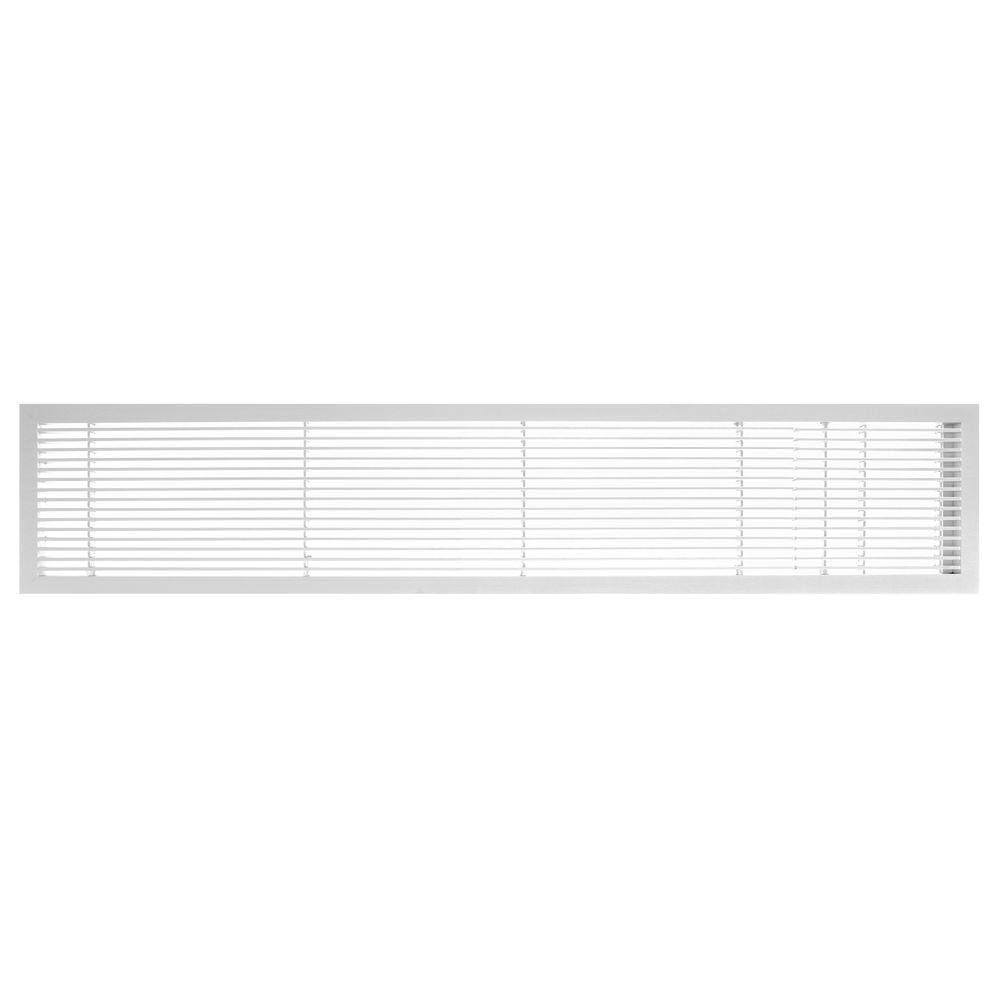 Solid Aluminum Fixed Bar Supply/Return Air Vent Grille Y3899