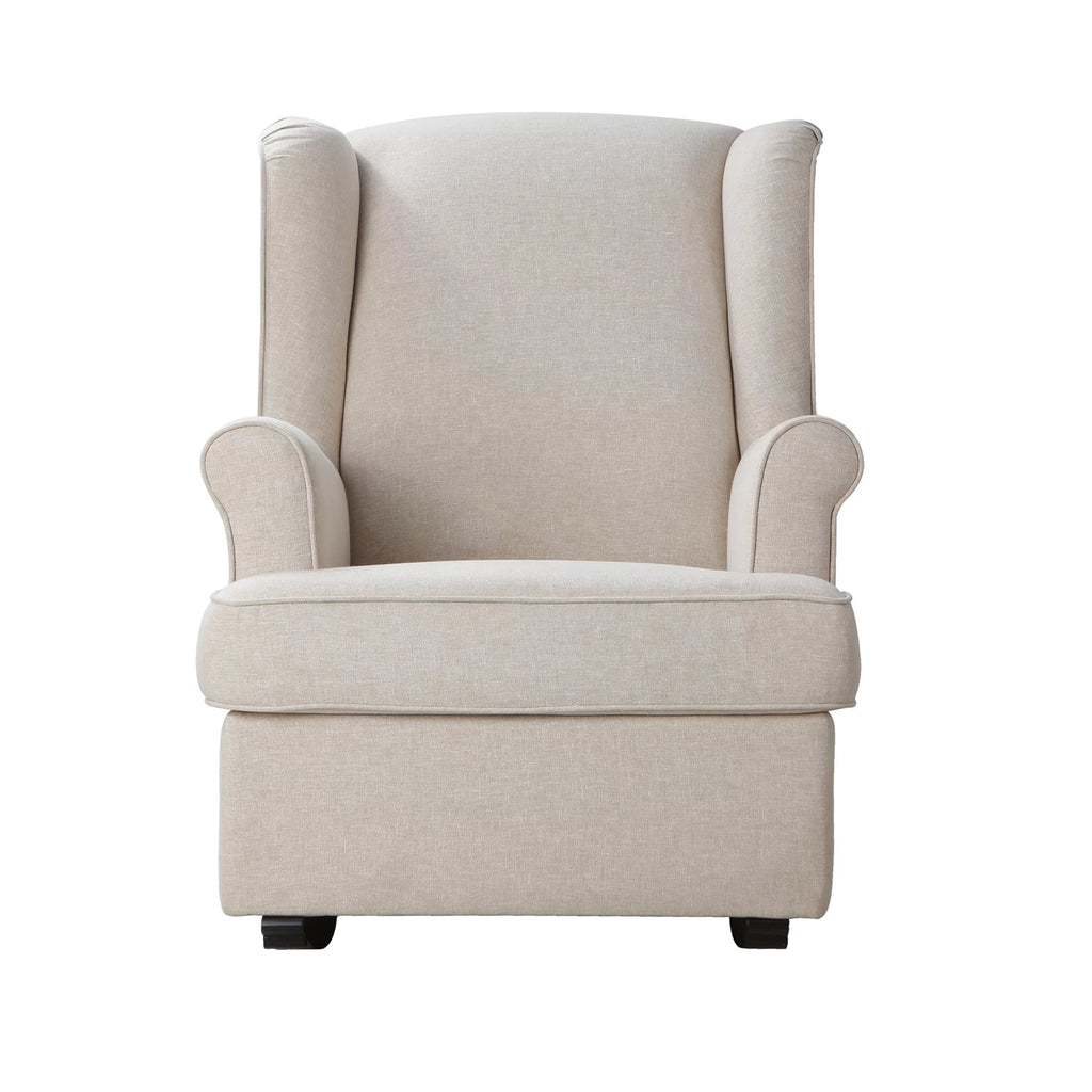 Upholstered Wingback Rocking Chair N505523