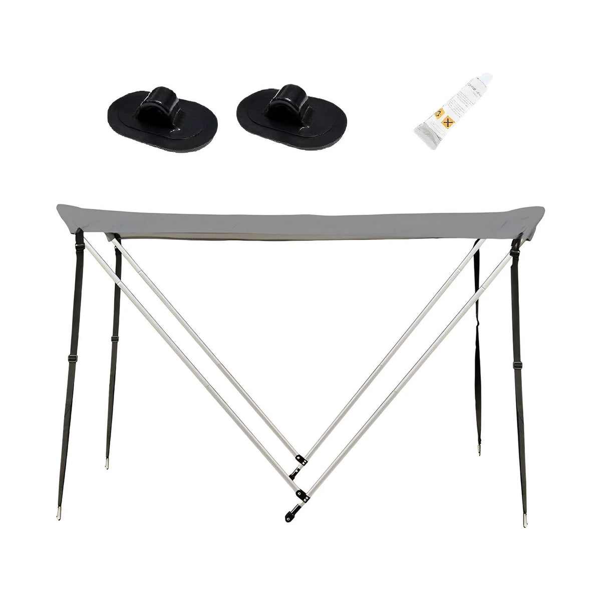 Boat Canopy Bimini Top Replacement Cover 3PCS I200