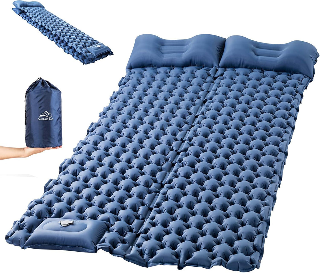 Inflatable Camping Pad for 2 Person Lightweight Waterproof Air Mattress S983188