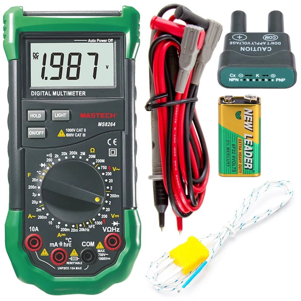 30-Range Digital Multimeter with Temperature Measurement A8213