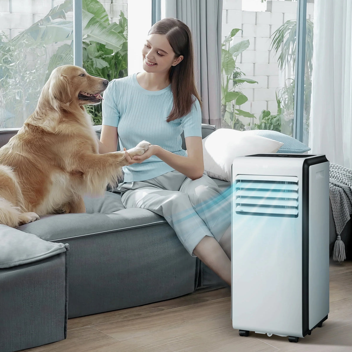 5000 BTU Portable Air Conditioner Q6535
