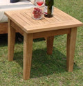 Grade-A Teak Wood 26" Square Side Table I822010