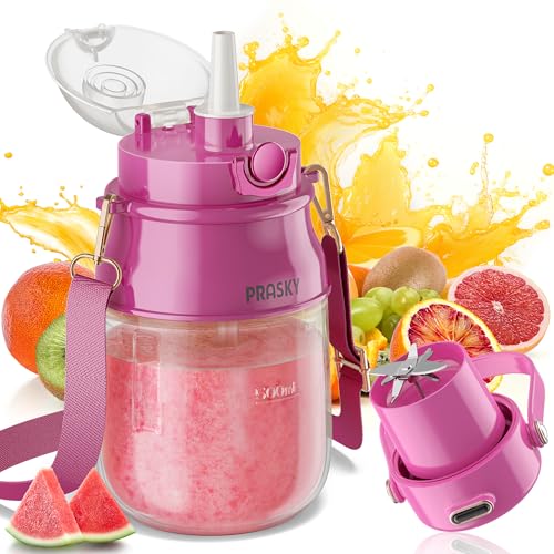 Portable Blender with 27oz Cup and Shoulder Strap T842
