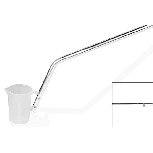 Adjustable Water Sample Dipper, 3ft to 9ft, 1000mL, Plastic F74409