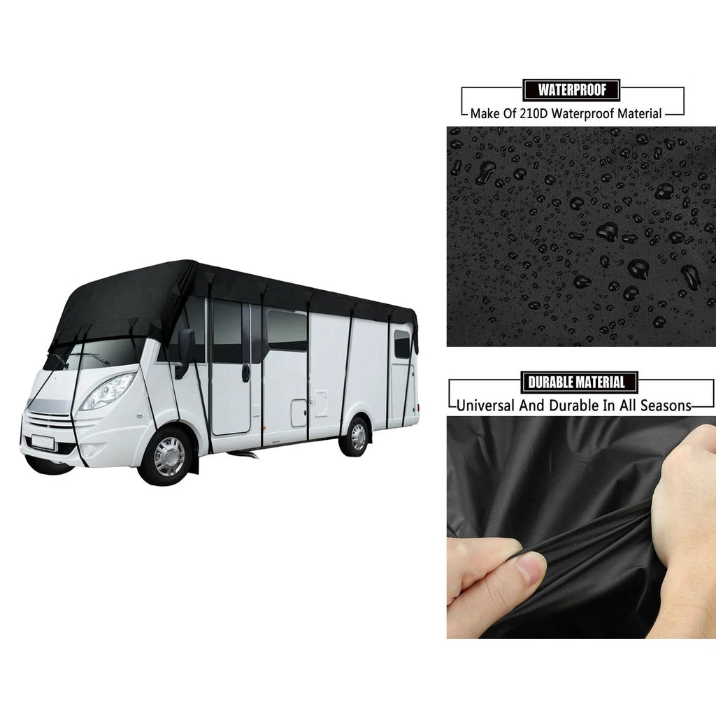 Portable RV Roof Cover for Travel Trailers 7.5m x 7.5m K50319