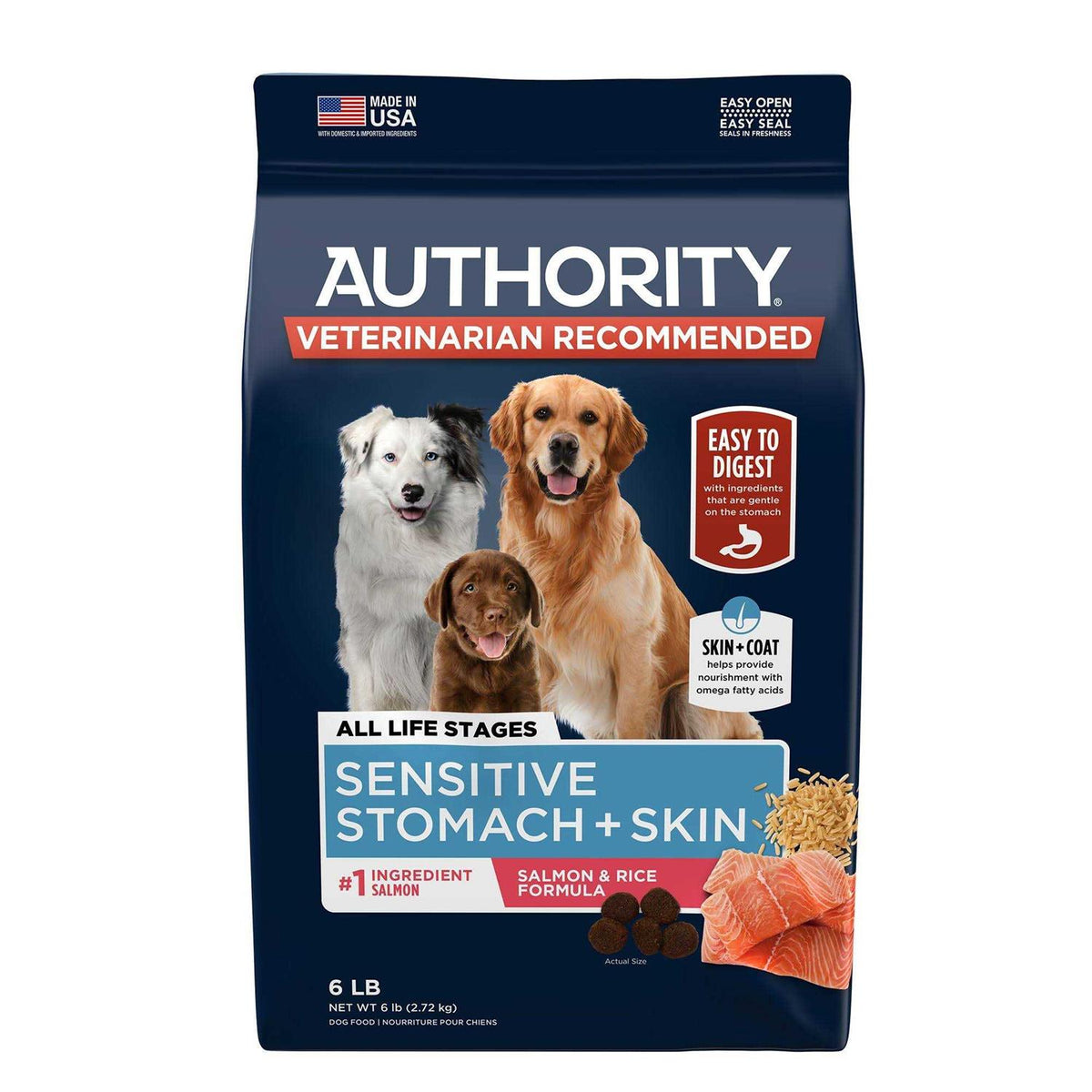 Sensitive Stomach and Skin Dry Dog Food Z982629