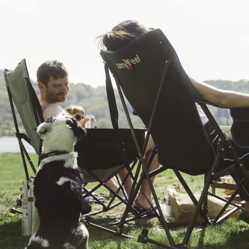 Oversized Heated Rocking Camping Chair D390489