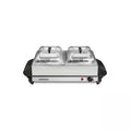 Stainless Steel Buffet Server with 2 Crocks G327