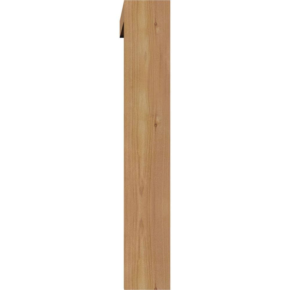 3 1/2x22W x 22x22D x 22x22H Smooth Bracket with Offset Brace, Western Red Cedar H519229