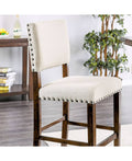 Brown Cherry Finish Counter Height Chair, Set of 2 B2023