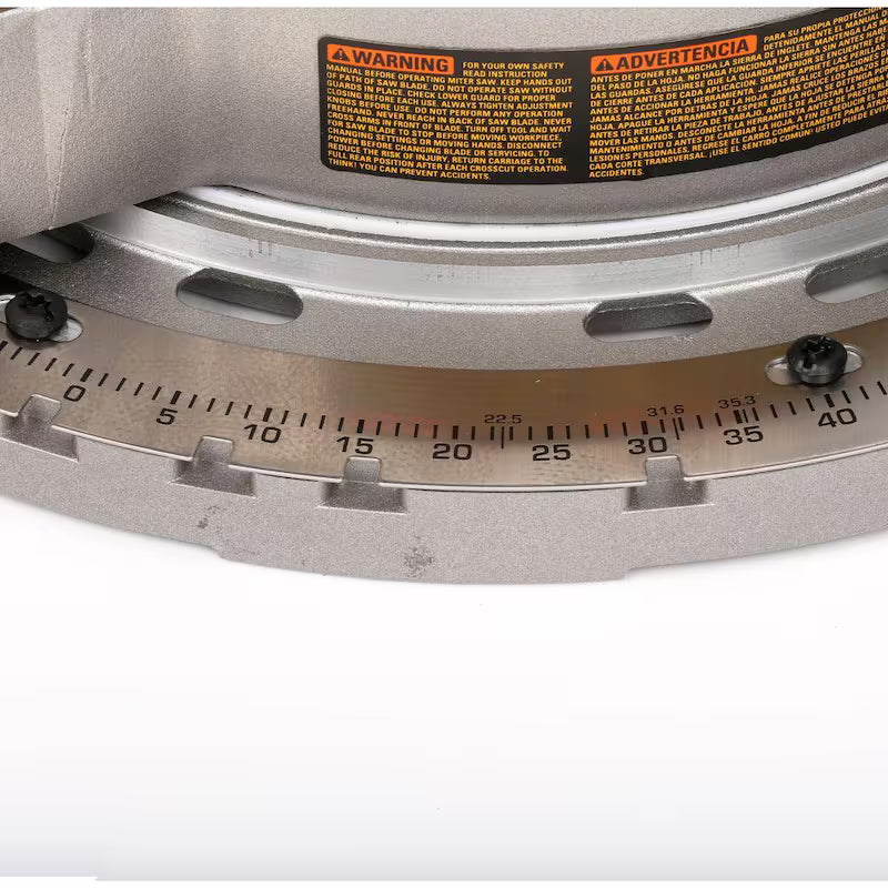 15 Amp 12 in. Double Bevel Sliding Compound Miter Saw N5592