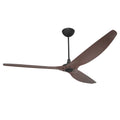 84 Ceiling Fan with Cocoa Bamboo Blades and Black Finish X4429