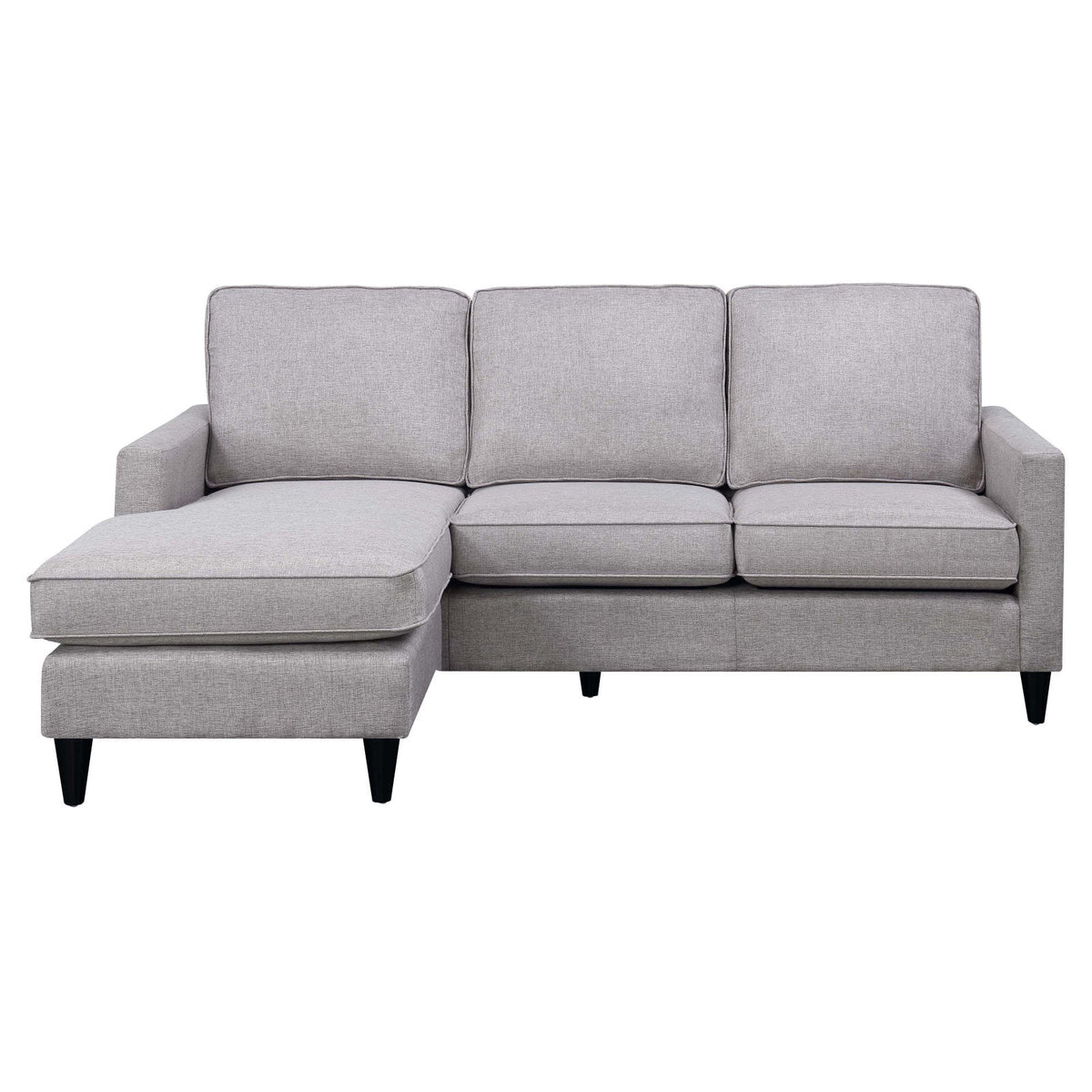 Charcoal Reversible Chaise Sectional B38798