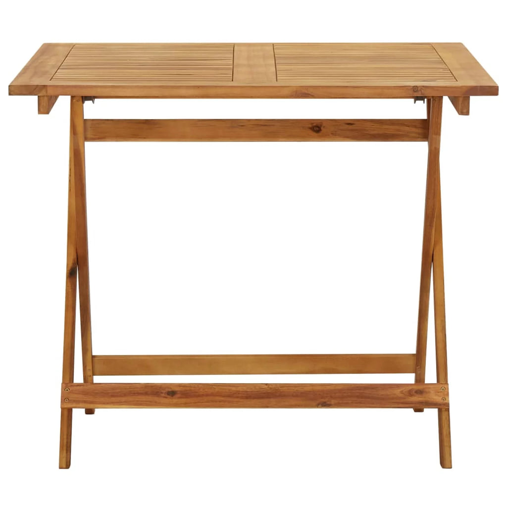 Folding Garden Table Solid Acacia Wood T2007