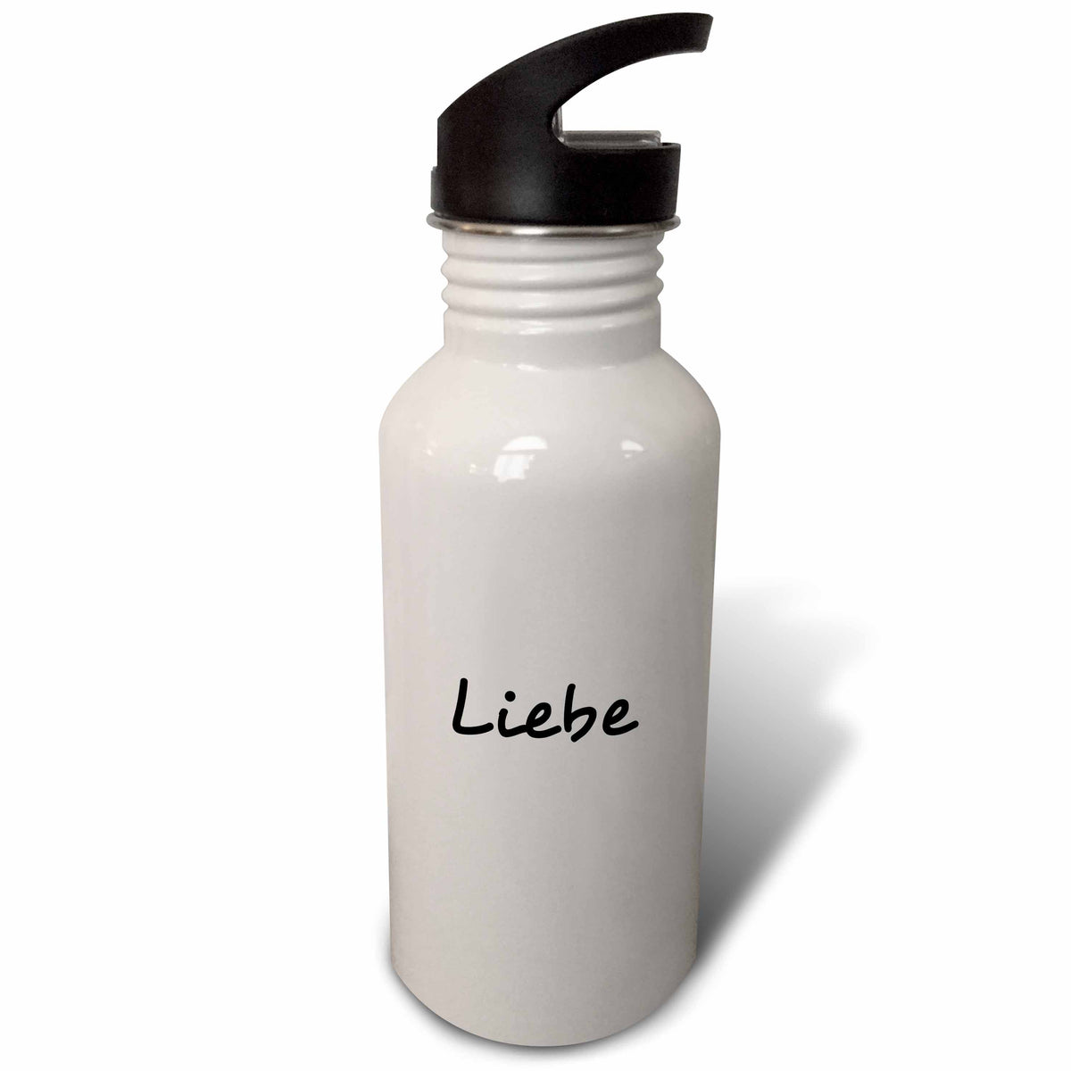 21 oz Black Sports Water Bottle O857760