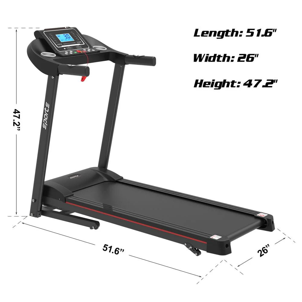 Foldable Treadmill with Incline O1749