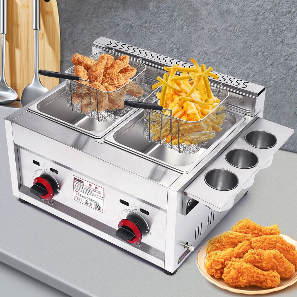 Propane Gas Countertop Infrared Fryer L510028