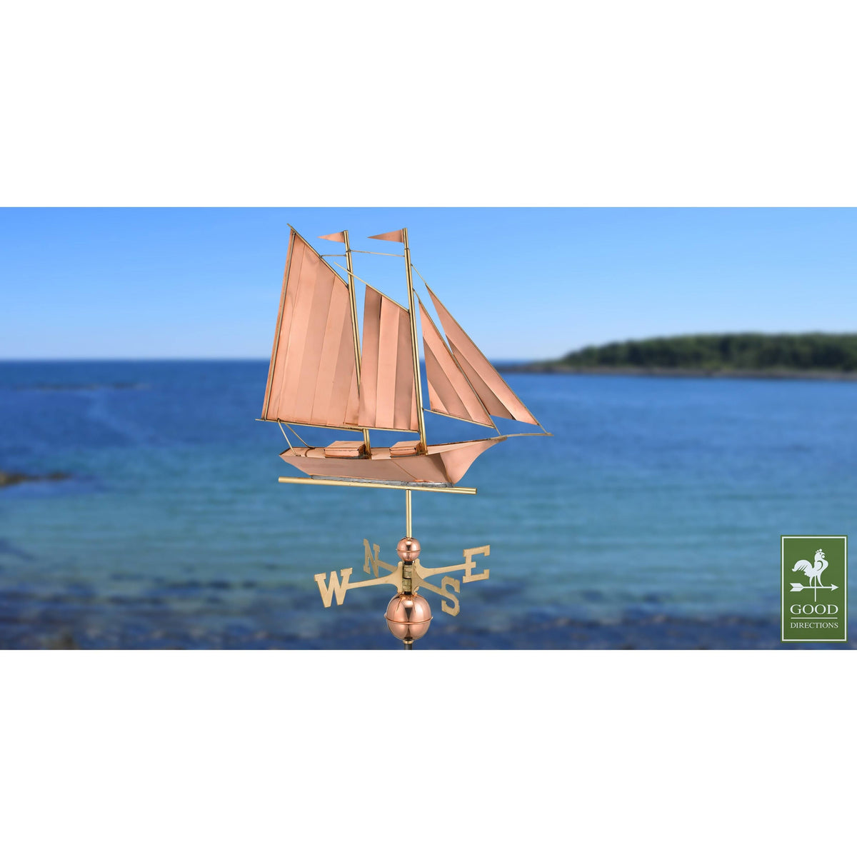 Polished Copper Weathervane T237