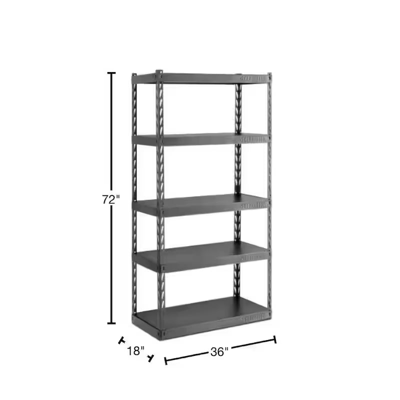5-Tier Steel Garage Storage Shelving Unit K332