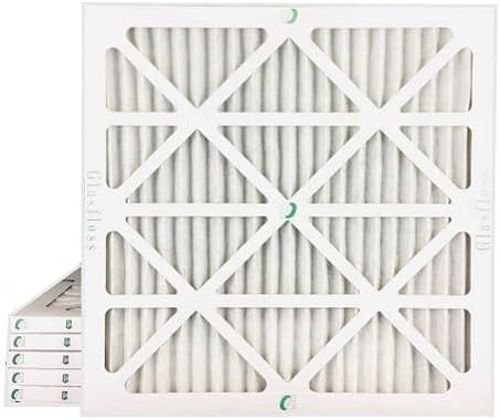 16x25x4 MERV 10 Pleated Air Filters, Box of 3 K654539