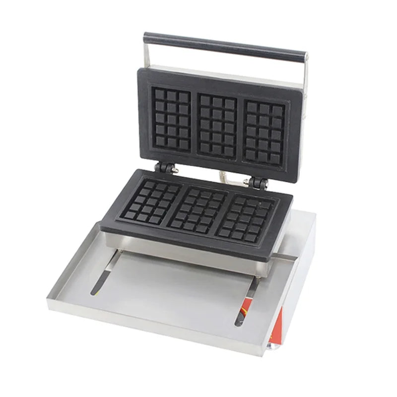 Stainless Steel Electric Square Waffle Maker P3474