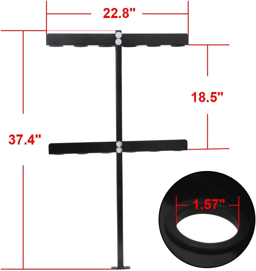 Landscape Hand Tool Rack with 6 Tool Hole R8145