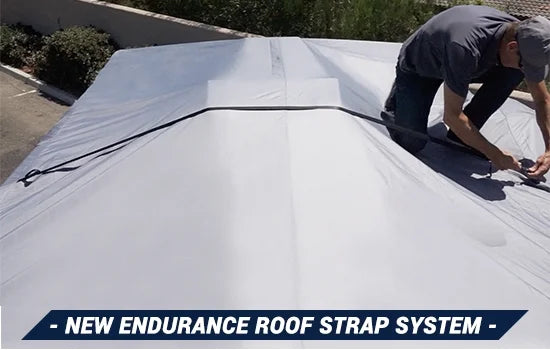 Gray RV Cover for 25-26 Feet D6482