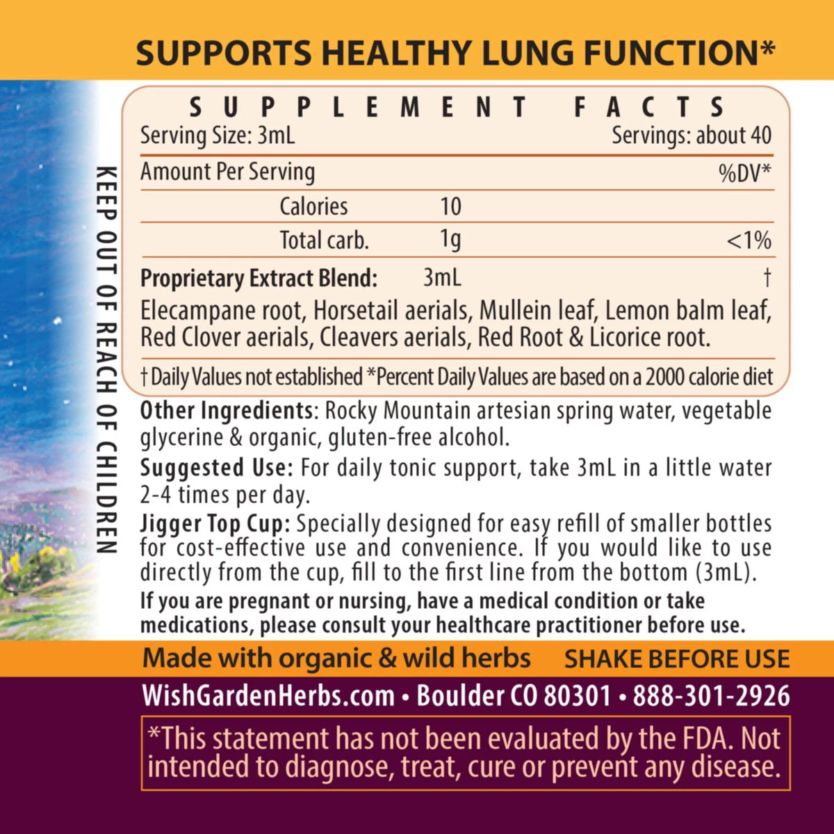 4 oz Respiratory Tonic D6657