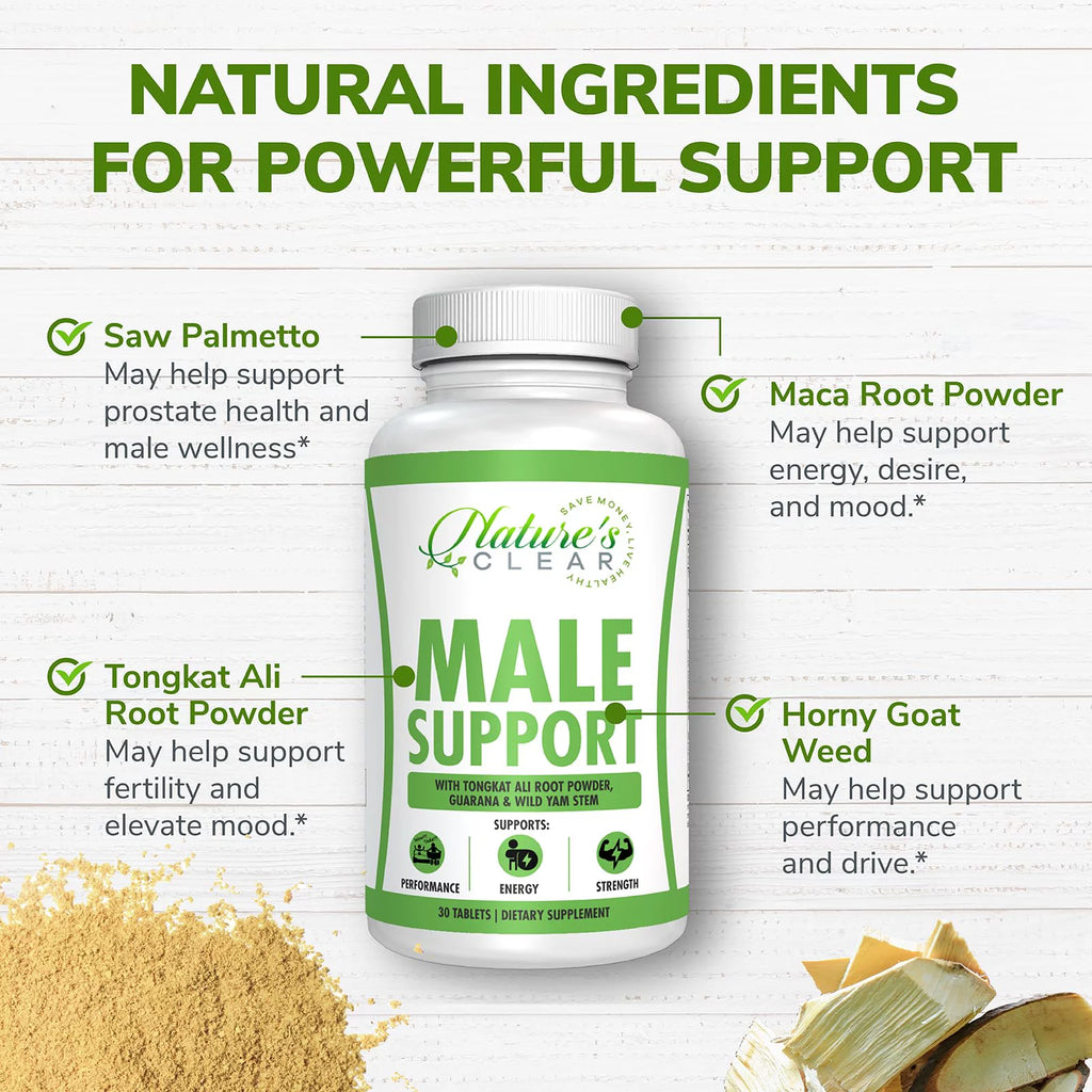 Male Support Supplement 30 Tablets Z19478