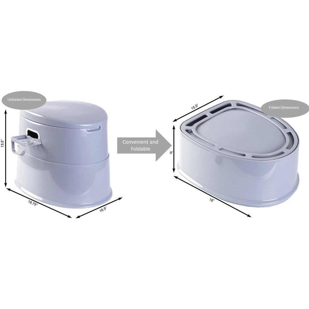 Folding Portable Travel Toilet I154968