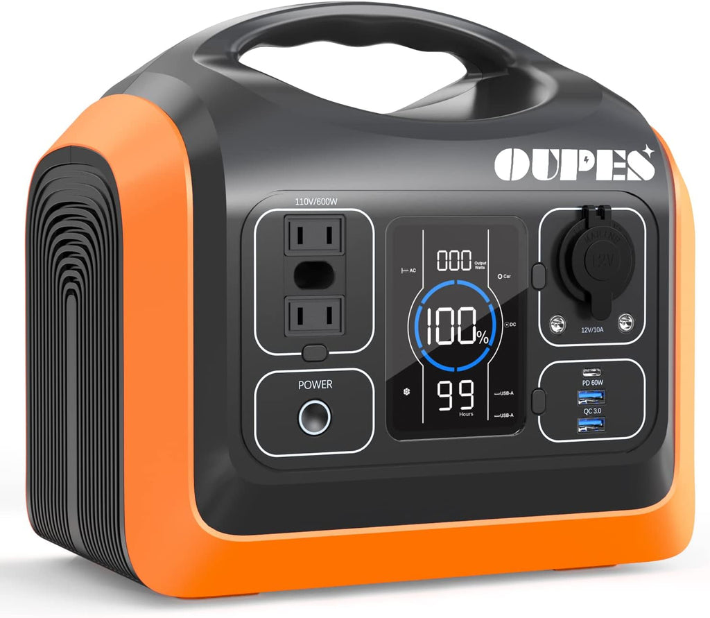 Portable Power Station LiFePO4 Battery with 2 X100W Solar Panel S839