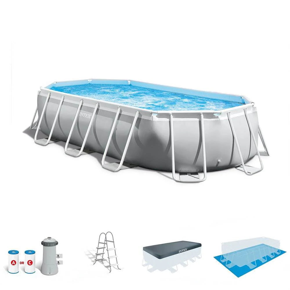 20 Foot Prism Frame Oval Pool Set G94945