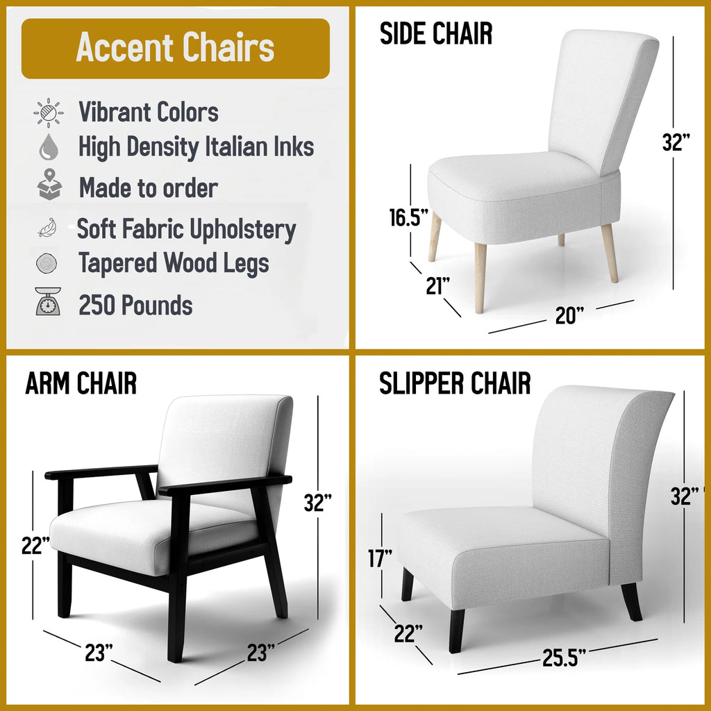 Upholstered Nautical & Coastal Accent Chair and Arm Chair T779