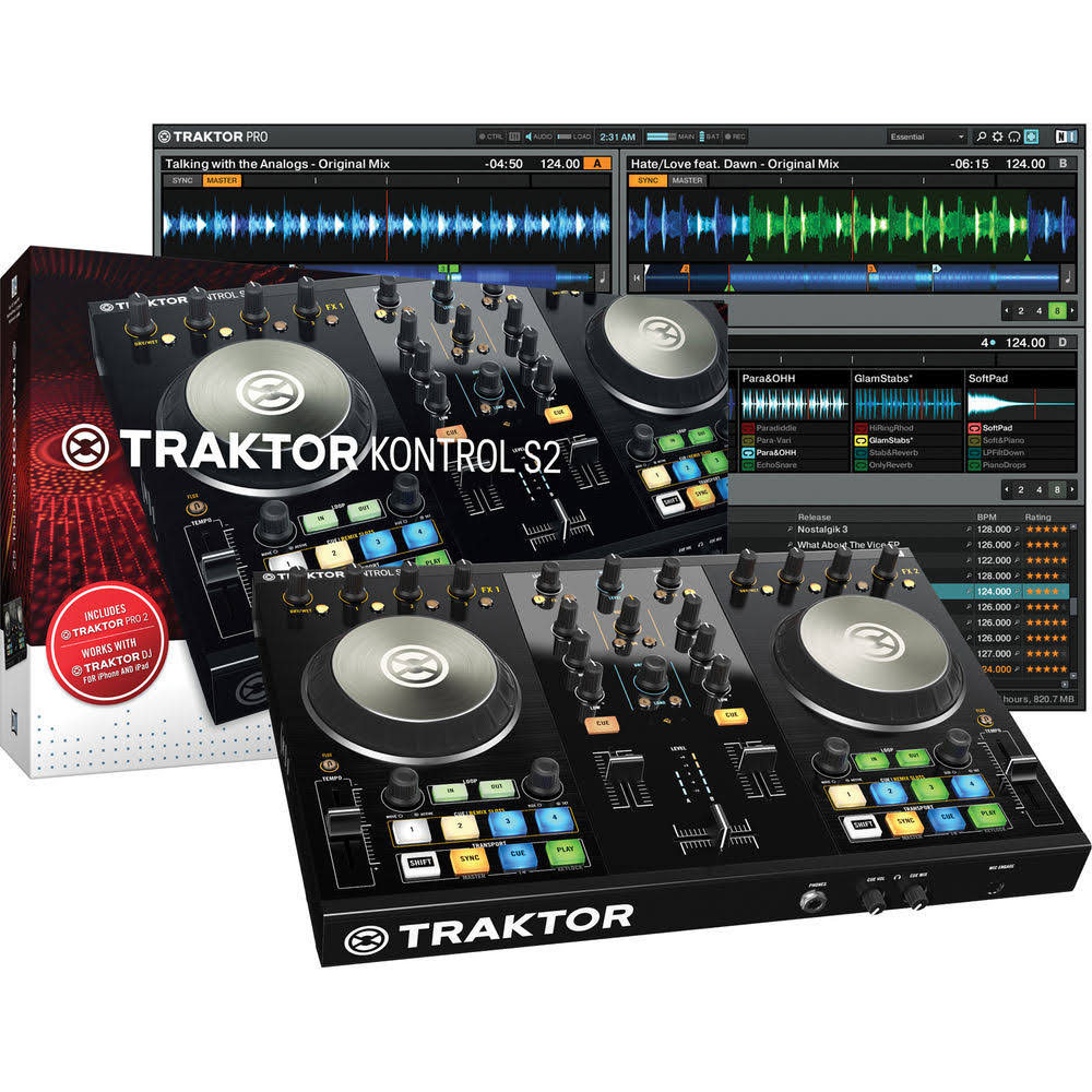 Traktor Kontrol S2 MK2 with Lightning Cable C194