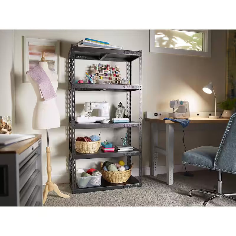 5-Tier Steel Garage Storage Shelving Unit K332