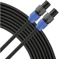 12g Speaker Cable Speakon to 50 ft Black P63652