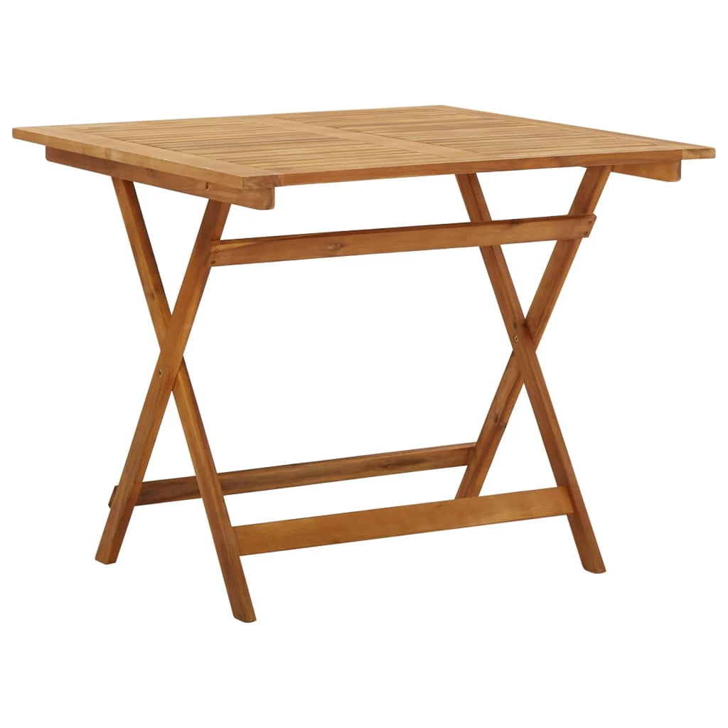 Folding Garden Table Solid Acacia Wood T2007