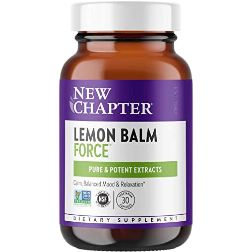 Lemon Balm 30 ct Vegetarian Capsules P731469