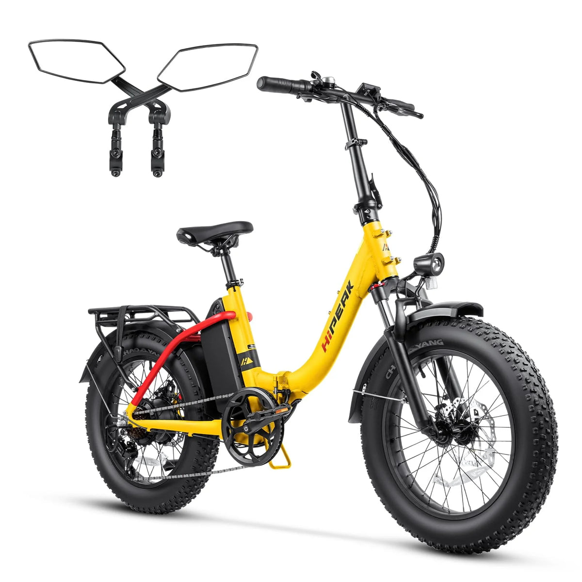 750W Folding Electric Bike 48V 15Ah 20 x 4.0 Fat Tire U1593
