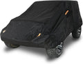 2 Door Full Car Cover with Driver Door Zipper I75010