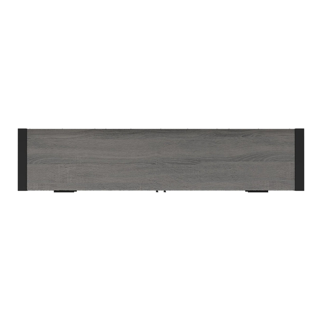 Metal and Wood TV Stand up to 78" Charcoal K4251