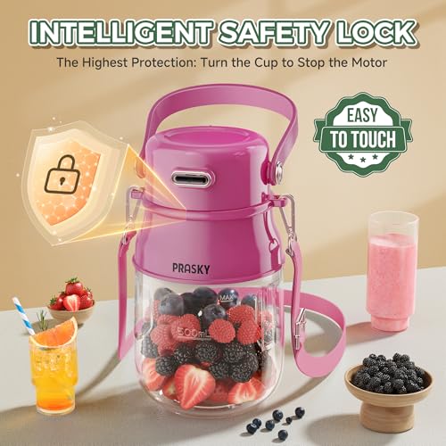 Portable Blender with 27oz Cup and Shoulder Strap T842