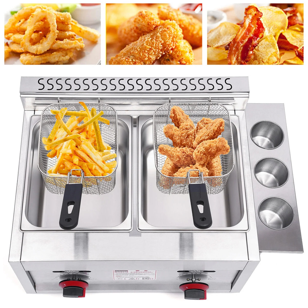 Propane Gas Countertop Infrared Fryer L510028